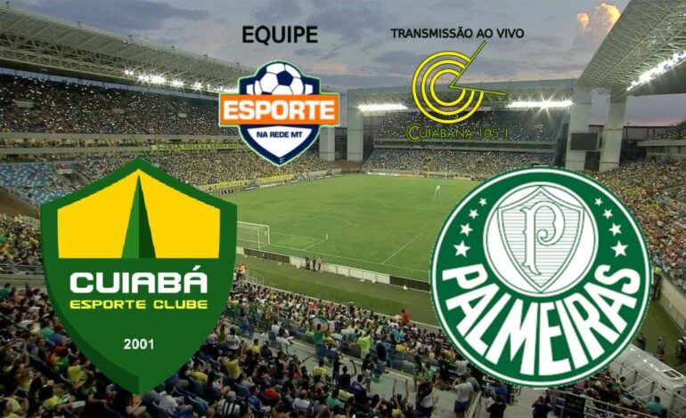  Cuiabá perde para Palmeiras e segue em ultimo no Brasileirão