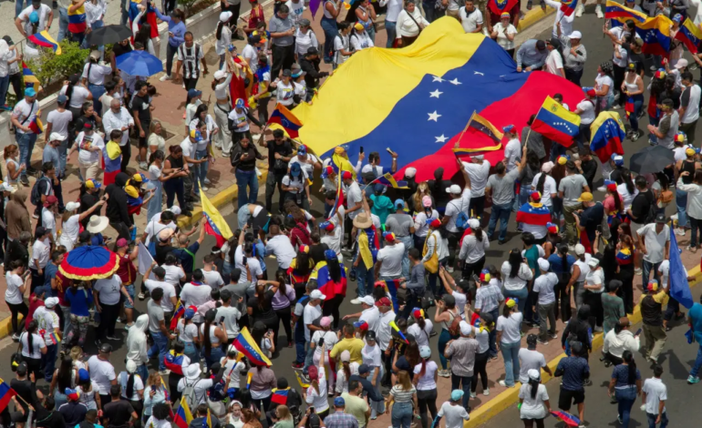  Venezuela nas rua protestos da oposição e de apoiadores de Maduro