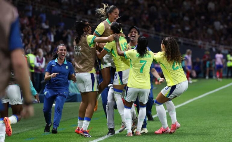  Brasil vence França, na raça, e avança às semis do futebol feminino nas Olimpíadas 2024