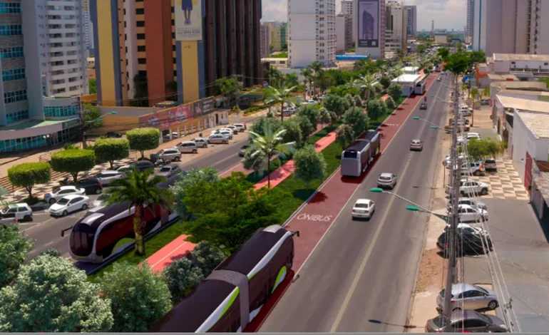  Obras BRT:  fica liberada para outros veículos por tempo indefinido em Cuiabá