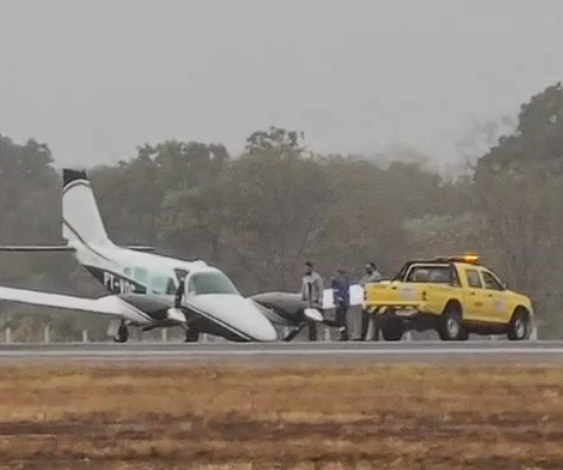  Calor extremo causa pouso de avião fretado para buscar deputado de MT